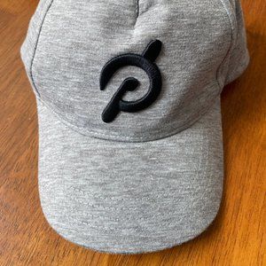 Peloton Gray Cotton Baseball Cap